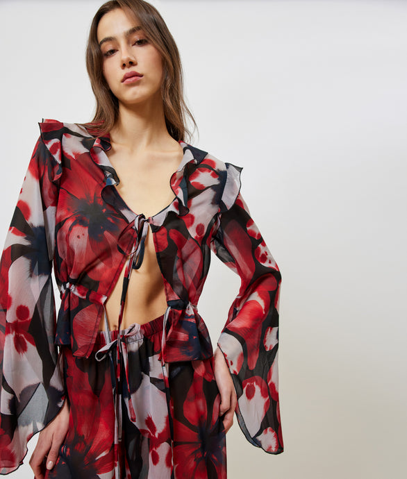 VALENTINA TOP FLOWER