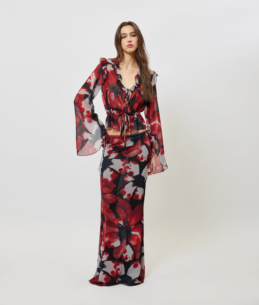 FIONA SKIRT FLOWER