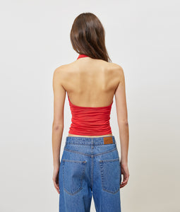 JULES TURTLENECK TOP RED