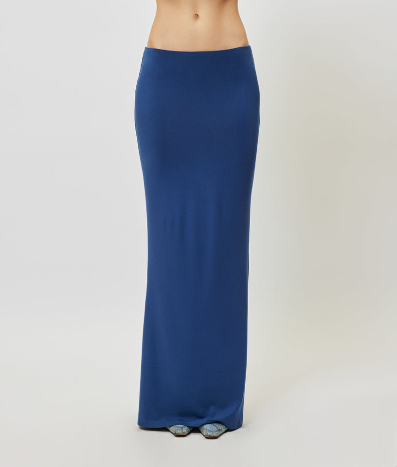 BLAKE MAXI SKIRT INDIGO