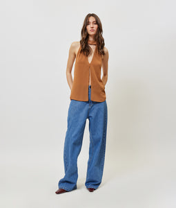 NOEMI TOP CHOCOLATE