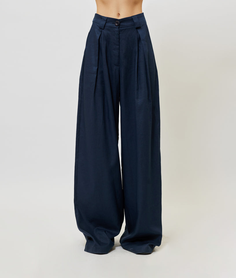JOSEFINE PANTS NAVY BLUE