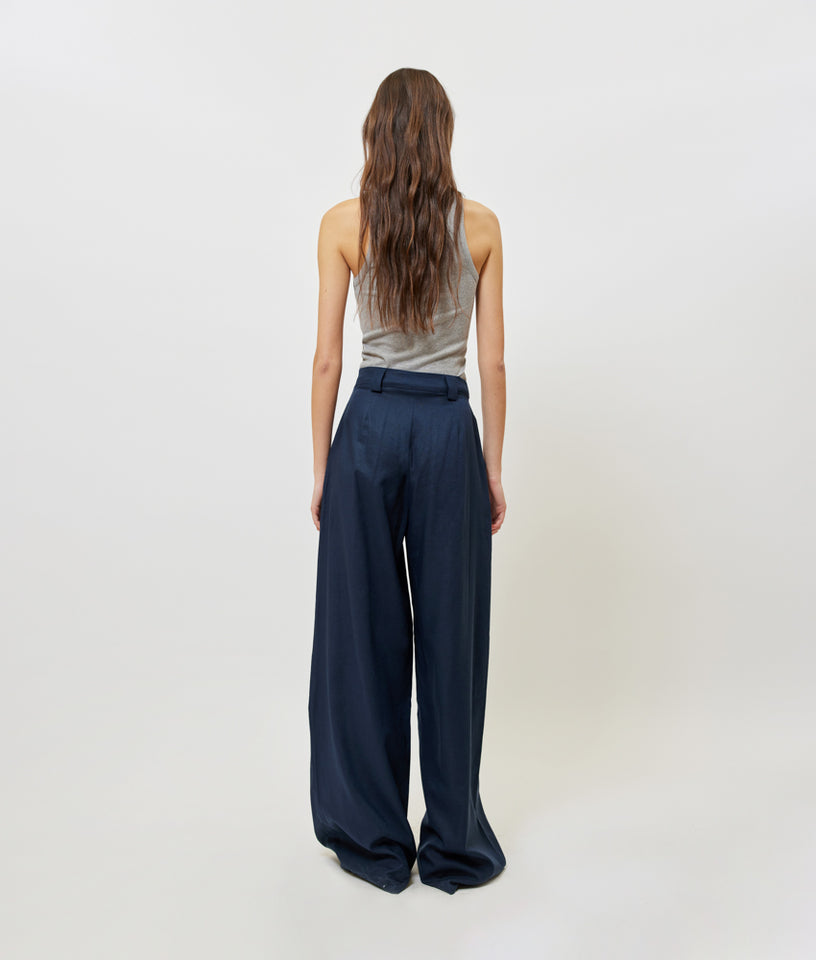 JOSEFINE PANTS NAVY BLUE