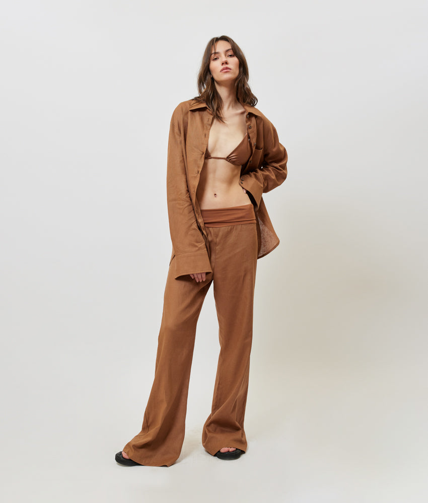 JULY PANTS CHOCOLATE