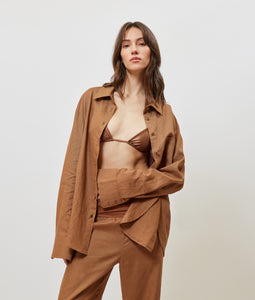 JULY SHIRT CHOCOLATE