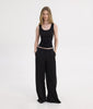 TYRA LOW WAISTED PANTS BLACK