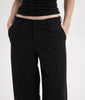 TYRA LOW WAISTED PANTS BLACK