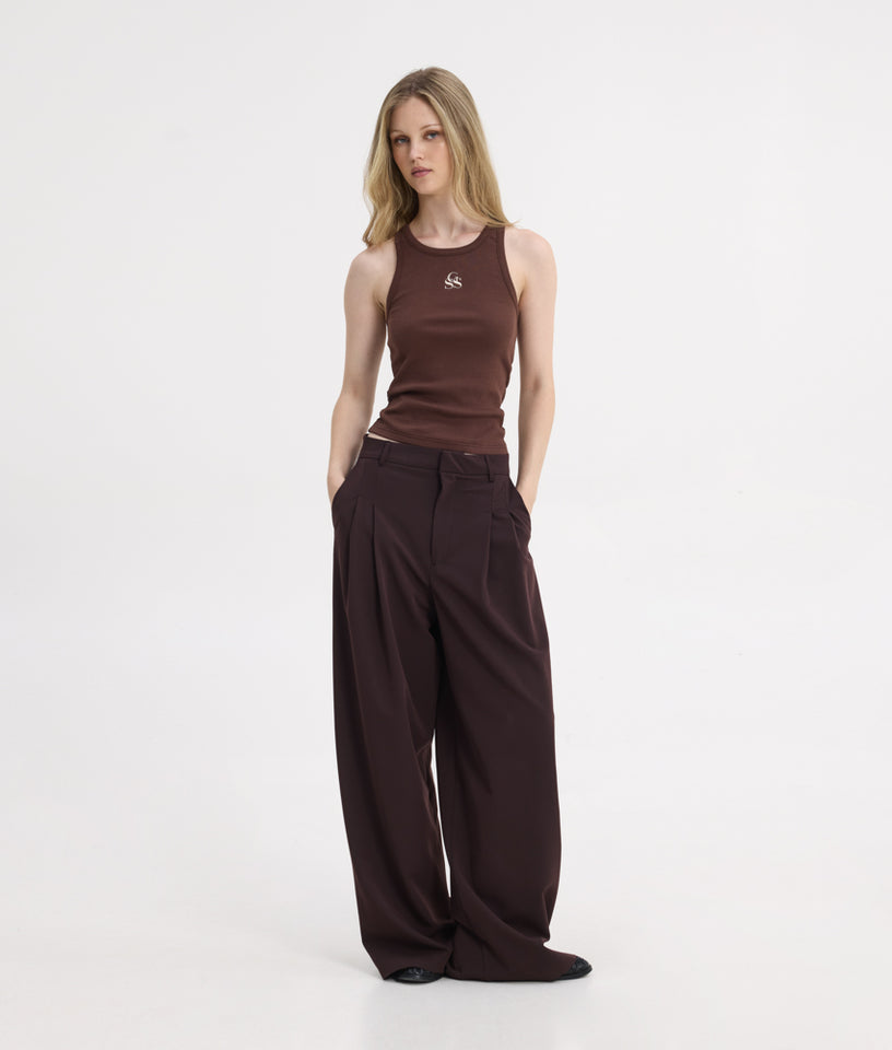 SSG TANK TOP BROWN