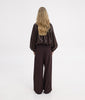CHARLIE BOMBER JACKET DARK BROWN