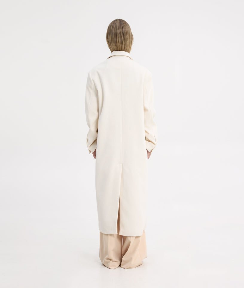 NORA COAT OFF WHITE