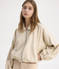 CHARLIE BOMBER JACKET BEIGE
