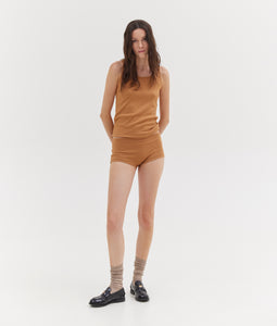 PELINA TANK TOP CAMEL