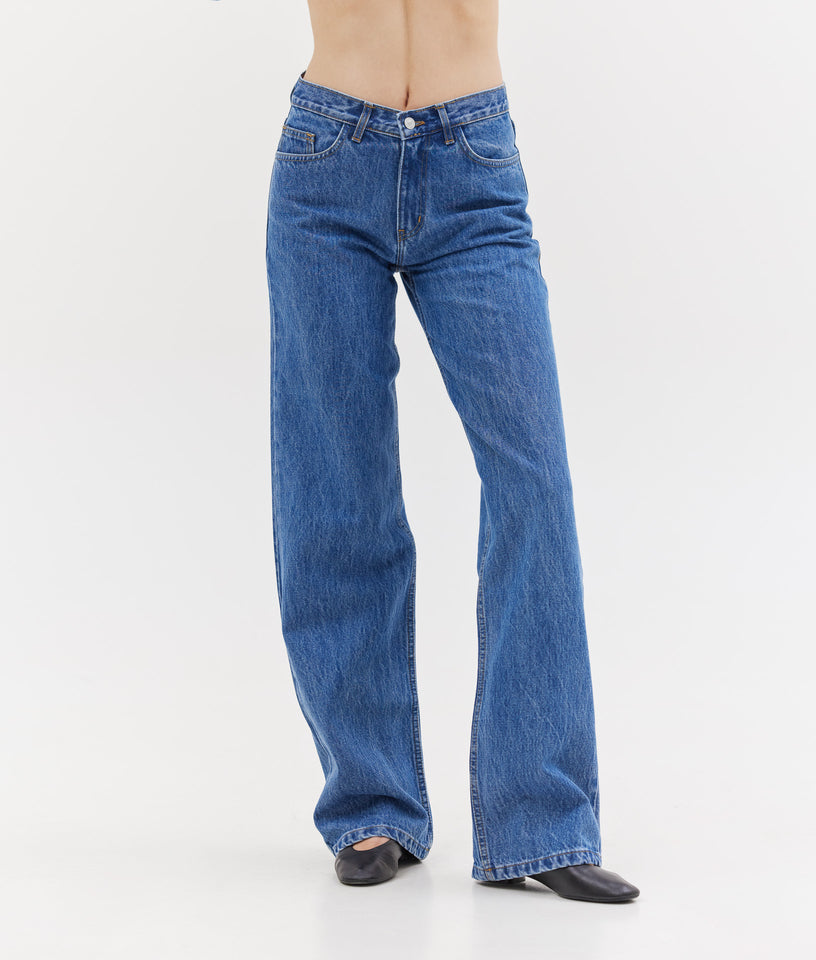 LILY STRAIGHT JEANS BLUE