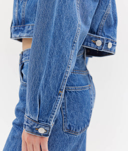 LILY STRAIGHT JEANS BLUE