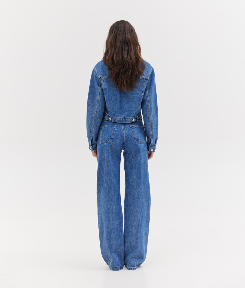 LILY STRAIGHT JEANS BLUE