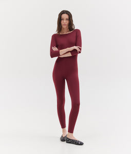 POLINA ONE PIECE BURGUNDY