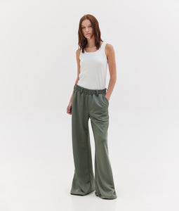 IVY WIDE TRACK PANTS KHAKI