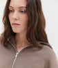 MABEL ZIP HOODIE HAZELNUT