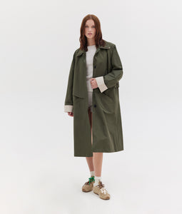 MATHIEW TRENCH COAT KHAKI