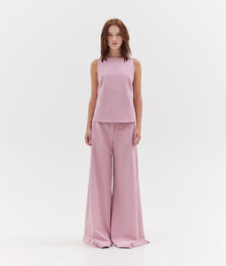 DIONE WIDE LEG PANTS DUSTY PINK