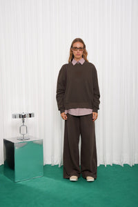 UNIQUE PANTS BROWN - PRE-ORDER ITEM