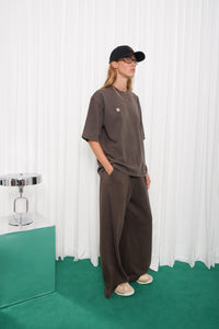 UNIQUE PANTS BROWN - PRE-ORDER ITEM