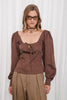 UNKNOWN TOP |BROWN