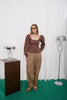 UNKNOWN TOP |BROWN