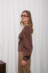 UNKNOWN TOP |BROWN