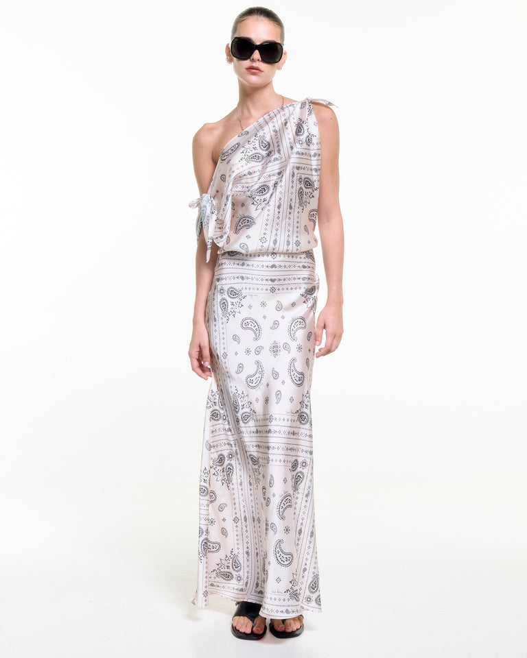 OFF WHITE MAXI DRESS