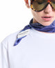 WHITE T-SHIRT WITH BLUE BANDANA