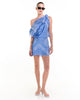 LIGHT BLUE MINI DRESS