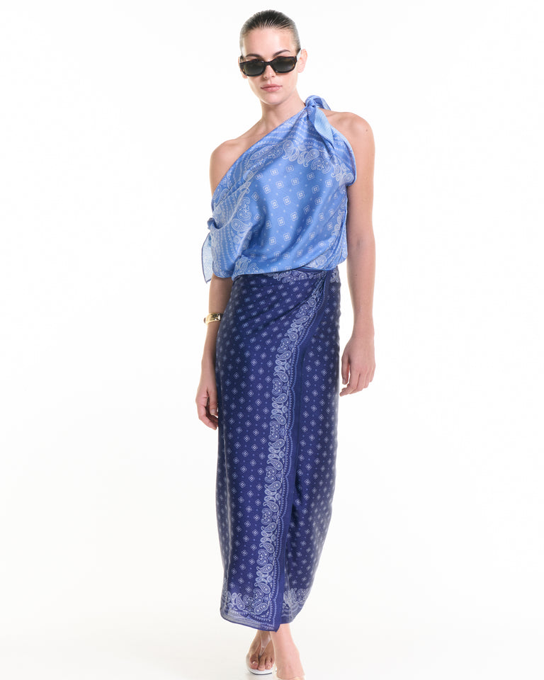 BLUE PAREO