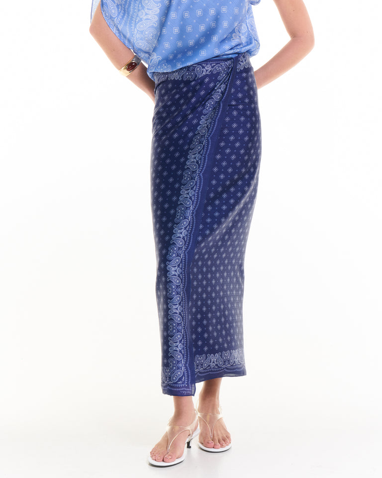 BLUE PAREO