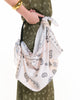 OFF WHITE BANDANA TOP/BAG