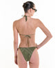 OLIVE THIN STRAP BIKINI BOTTOMS