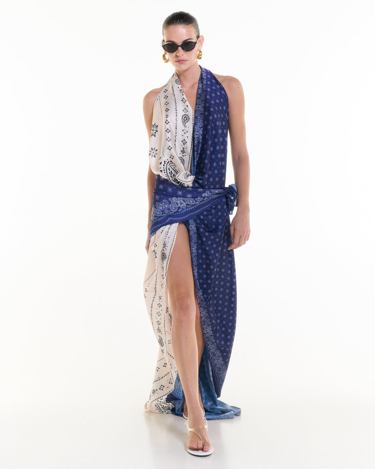 BLUE PAREO