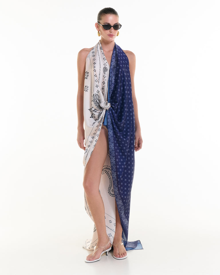 BLUE PAREO