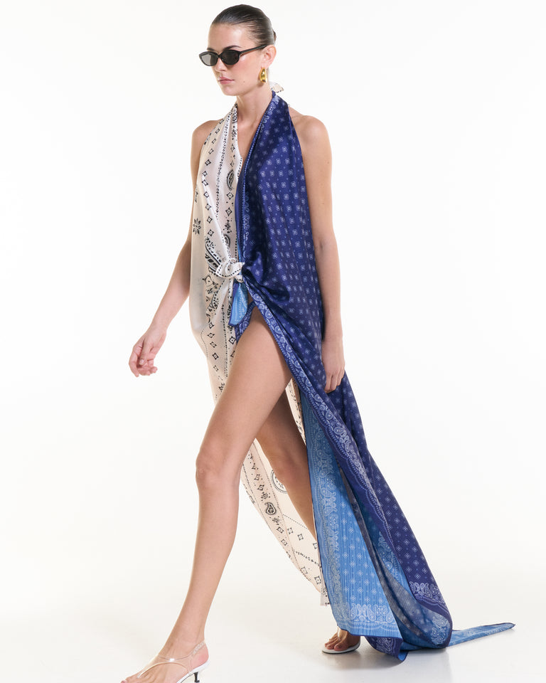 BLUE PAREO