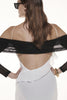 BLACK MESH BOLERO