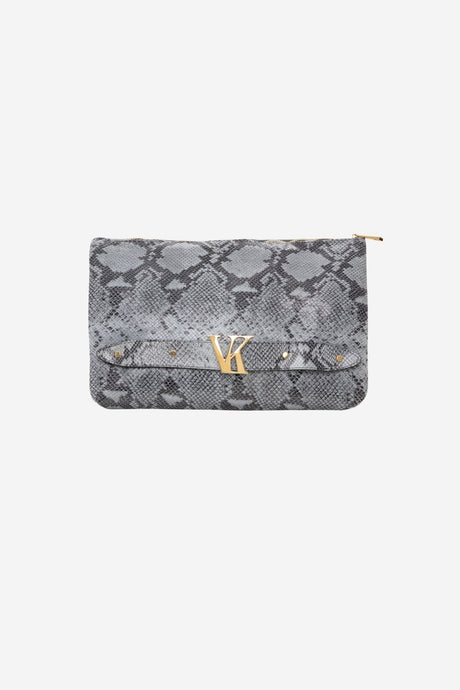 FAUX SNAKE SKIN LEATHER BAG