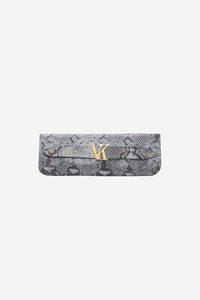FAUX SNAKE SKIN LEATHER BAG