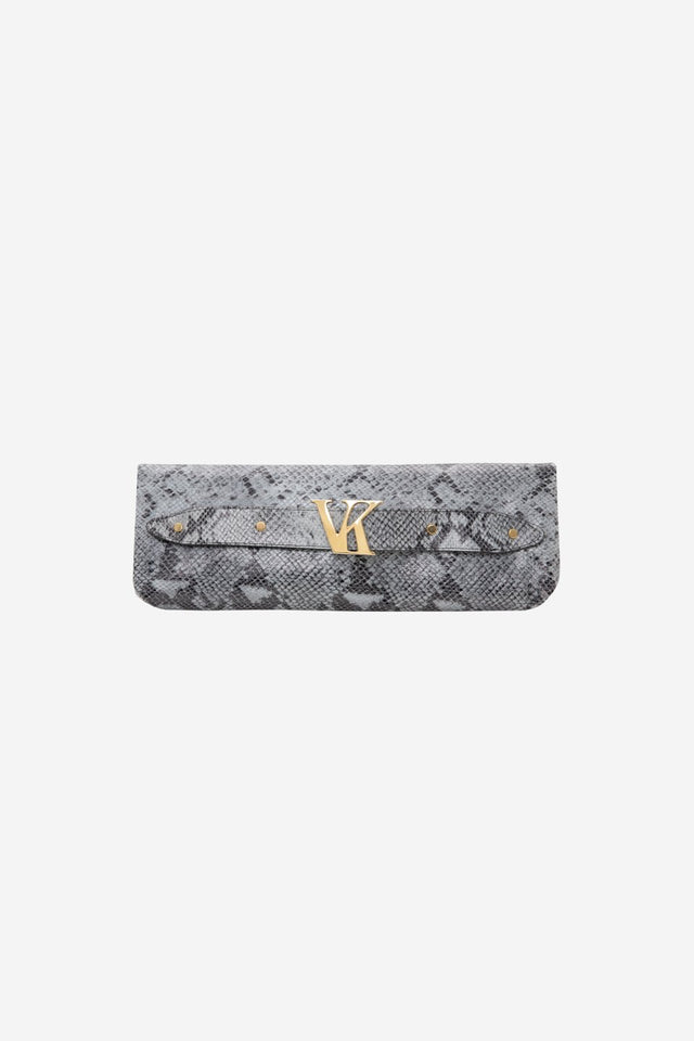 FAUX SNAKE SKIN LEATHER BAG