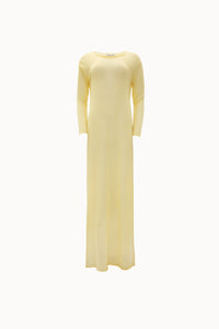 CHAMOMILE YELLOW DOUBLE-LAYERED DRESS