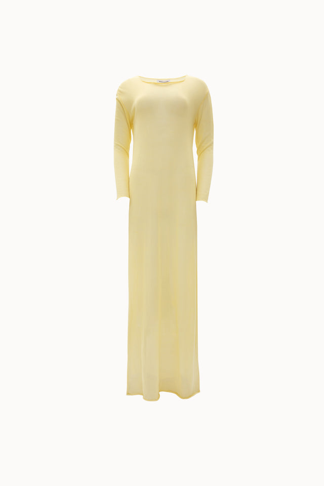 CHAMOMILE YELLOW DOUBLE-LAYERED DRESS