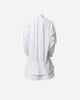 WHITE STRUCTURED SHIRT DRESS