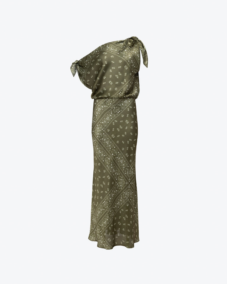 OLIVE MAXI DRESS