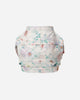 PASTEL FLORAL DENIM MINI SKIRT