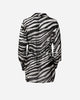 ZEBRA PRINT SLIM-FIT SHIRT-PRE-ORDER ITEM
