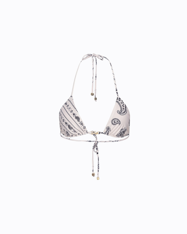 OFF WHITE TRIANGLE BIKINI TOP